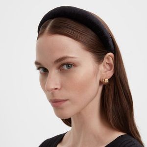 NWT Club Monaco Black Velvet Wrap Headband SOLD OUT
